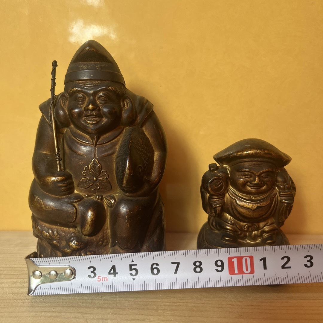 恵比寿さん 大黒天さん 2体セット 貯金箱 昭和 レトロ 置物 骨董