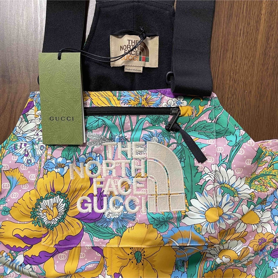 Gucci(グッチ)の新品グッチ×ザノースフェイス　オーバーオール メンズのパンツ(サロペット/オーバーオール)の商品写真