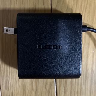 エレコム(ELECOM)のエレコム ACアダプタ 充電器 ノートPC用 PD対応 45W タイプCケーブル(バッテリー/充電器)