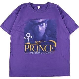 古着 keya PRINCE プリンス 両面プリント バンドTシャツ バンT メンズL /eaa366030(Tシャツ/カットソー(半袖/袖なし))