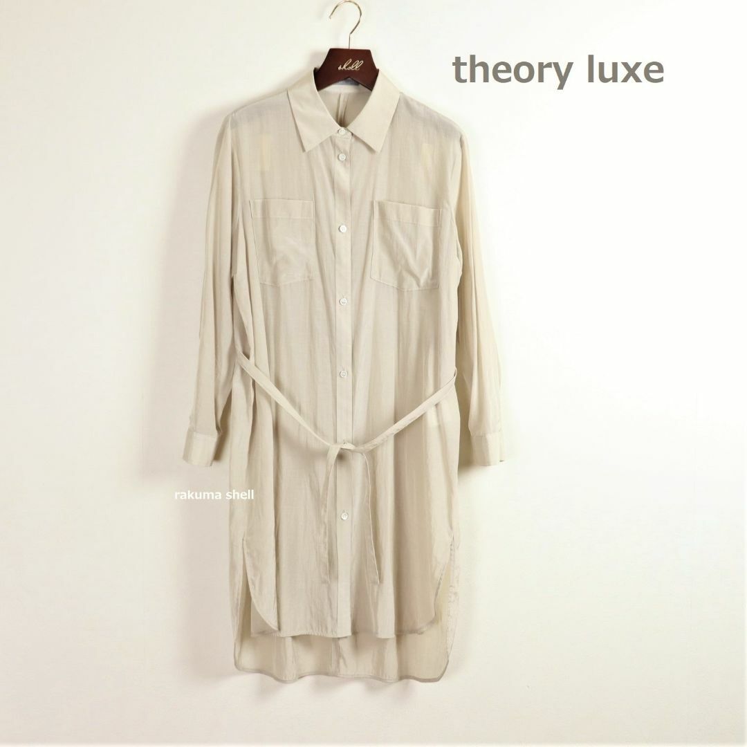 theory luxe 21SS チュニックシャツ ブラウス | フリマアプリ ラクマ
