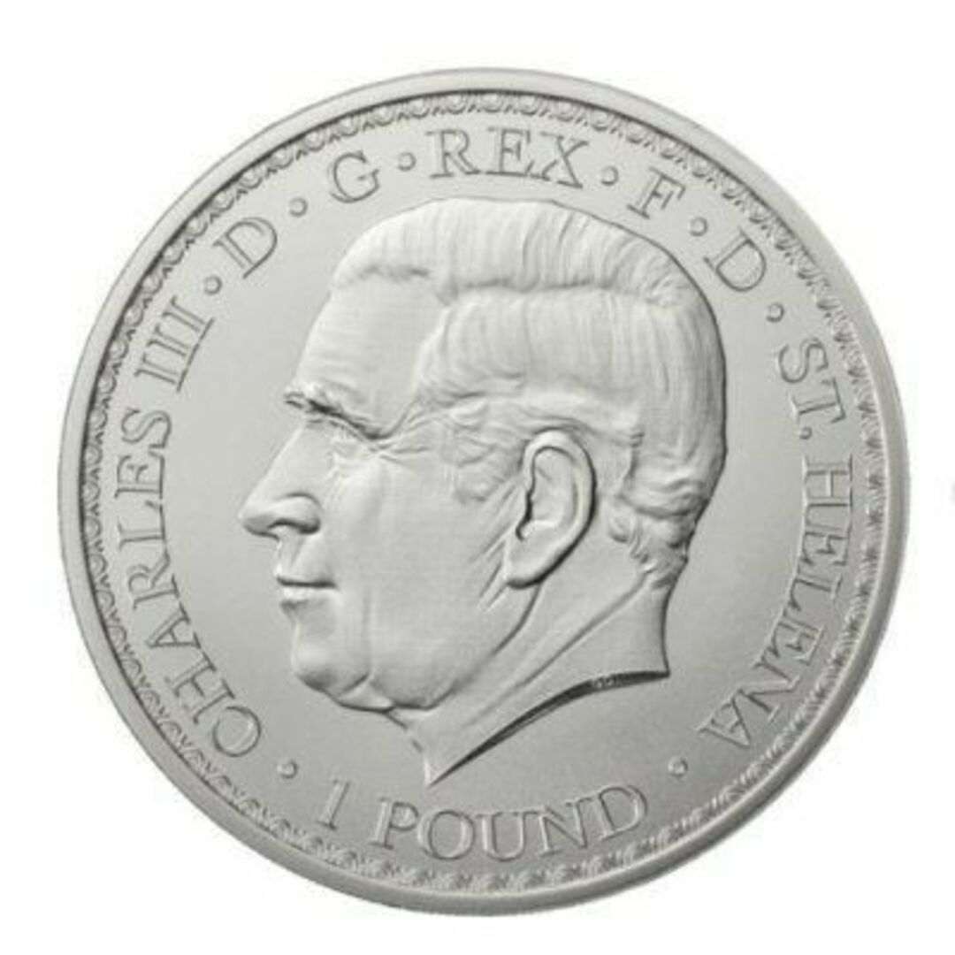 2023年 セントヘレナ ウナとライオン 純銀 1オンス 銀貨