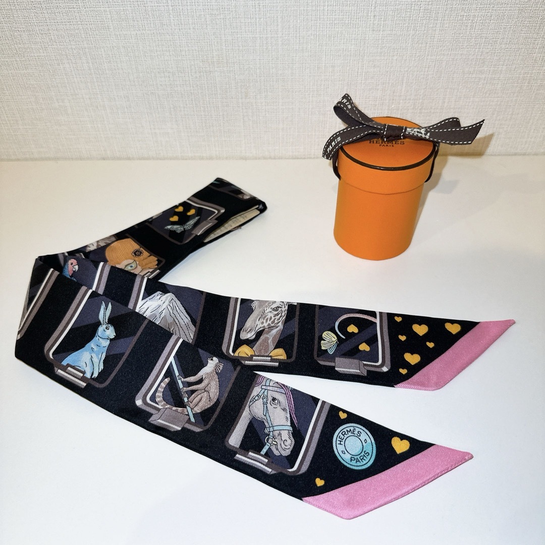 Hermes - 【新品・2本セット】エルメス ツイリー エルメス・ストーリー
