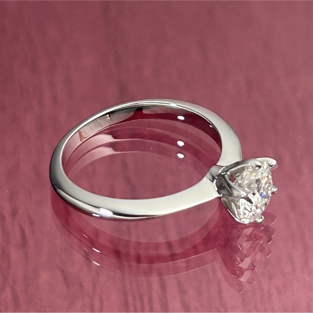 MR25／12.5号 1カラット 1.0ct モアサナイトリング♡シルバー925 レディースのアクセサリー(リング(指輪))の商品写真