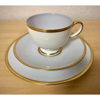 ウェッジウッド(WEDGWOOD)のウェッジウッド  Ｗ4179 トリオ　美品だが僅かにスレあり(食器)