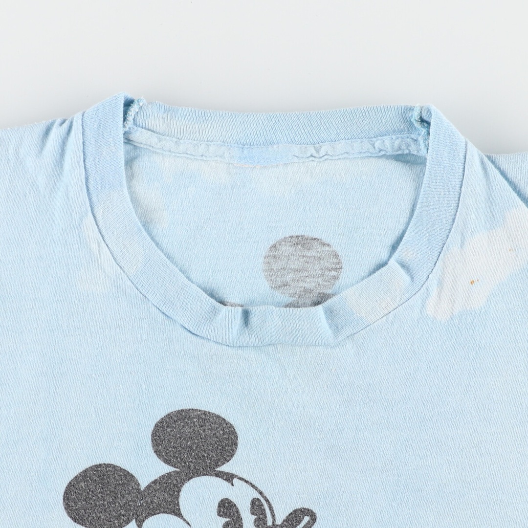 MICKEY MOUSE ミッキーマウス 両面プリント カットオフ ノースリーブ キャラクタープリントTシャツ メンズM /eaa364540 2