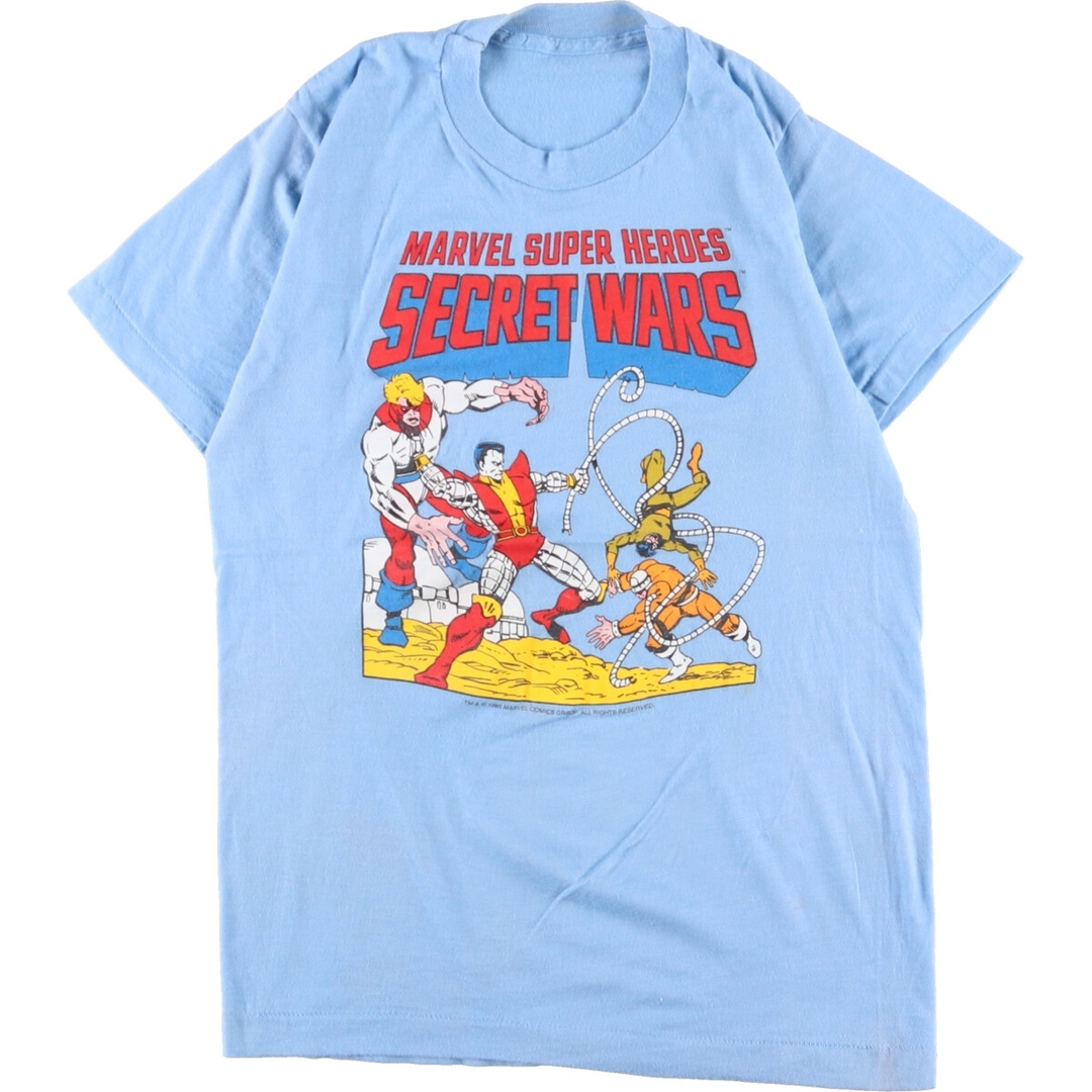 80年代 MARVEL COMICS マーベルコミック キャラクタープリントTシャツ レディースXS ヴィンテージ /eaa364526