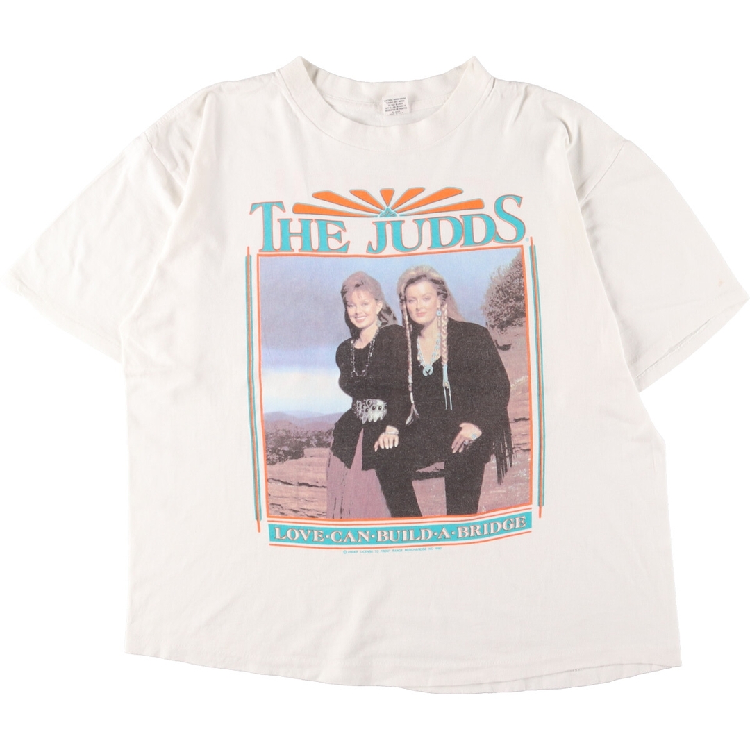 90年代 SUPER CRU THE JUDDS ザジャッズ FAREWELL TOUR 1991 両面プリント バンドTシャツ バンT USA製 メンズXL ヴィンテージ /eaa363976