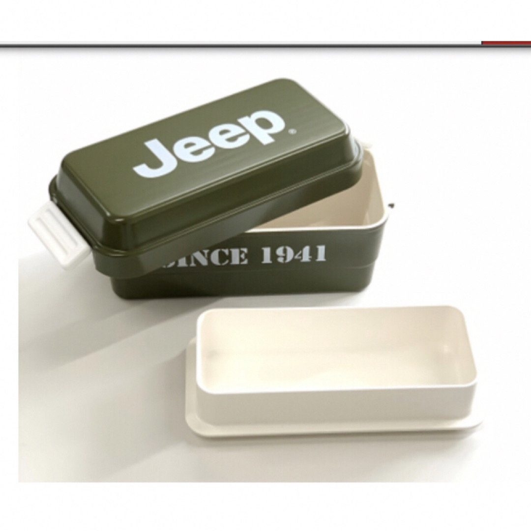 Jeep(ジープ)の★つま様専用ページ★Jeep  ランチボックス インテリア/住まい/日用品のキッチン/食器(弁当用品)の商品写真