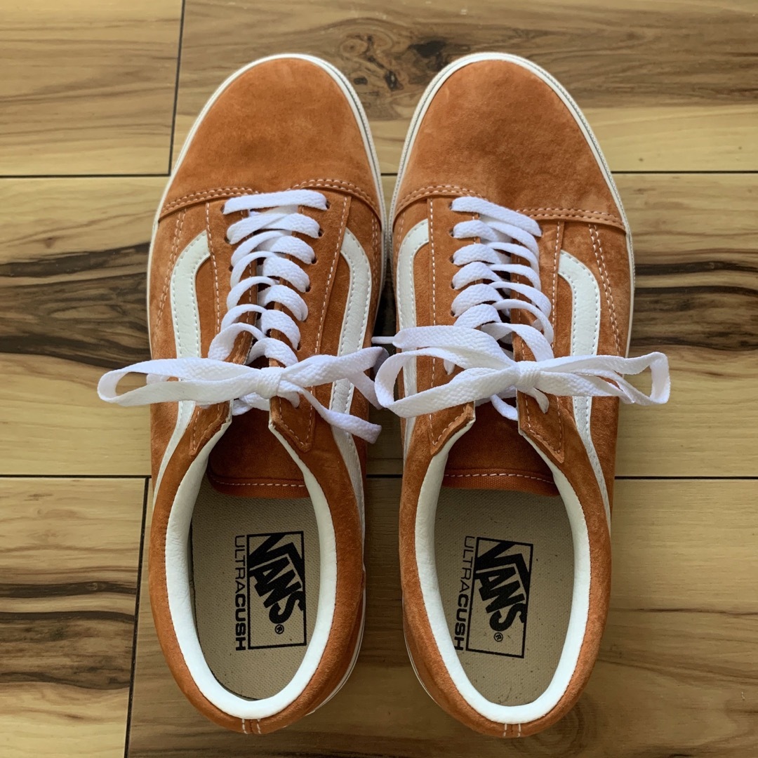 VANS(ヴァンズ)の28cm  VANS　靴　オレンジ   未使用品 メンズの靴/シューズ(スニーカー)の商品写真