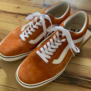 ヴァンズ(VANS)の28cm  VANS　靴　オレンジ   未使用品(スニーカー)