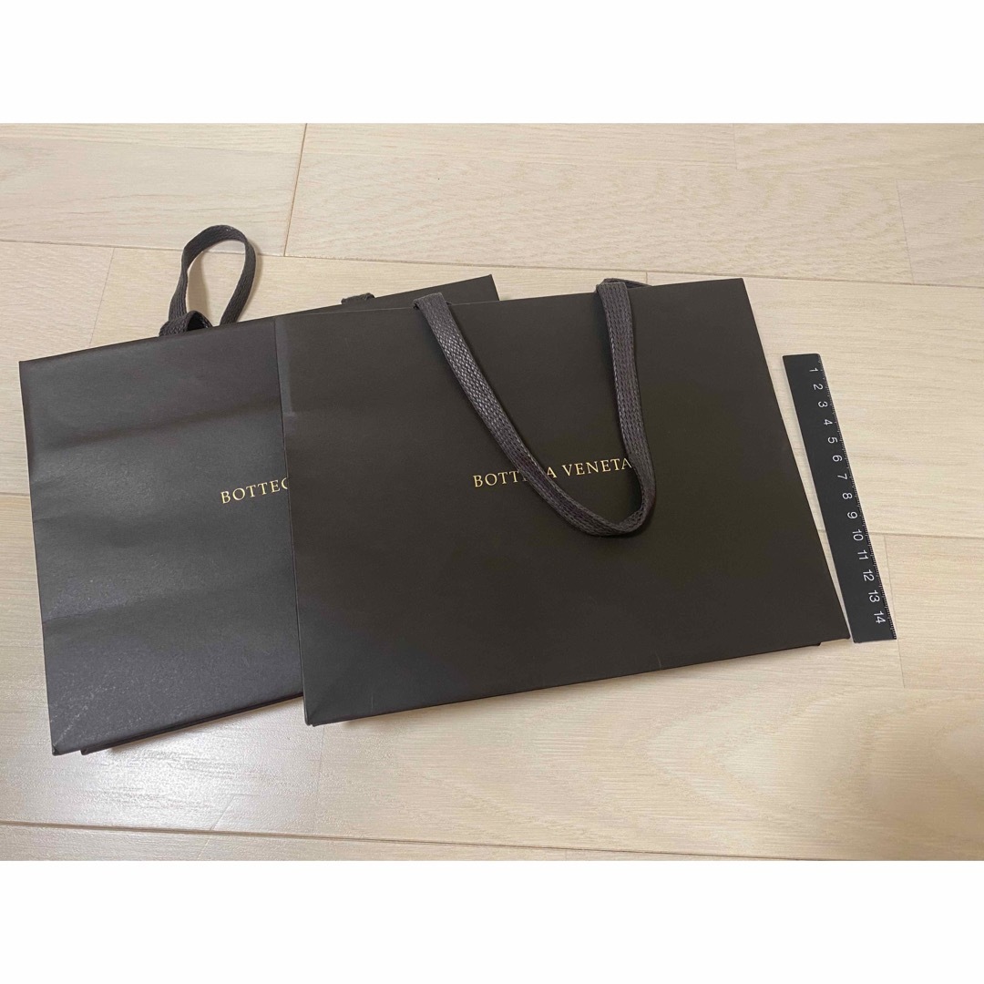 Bottega Veneta(ボッテガヴェネタ)のボッテガ　ショッパー ２枚組 レディースのバッグ(ショップ袋)の商品写真