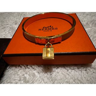 Hermes - 希少ホワイトリザードHERMES ケリーブレスレットホワイト