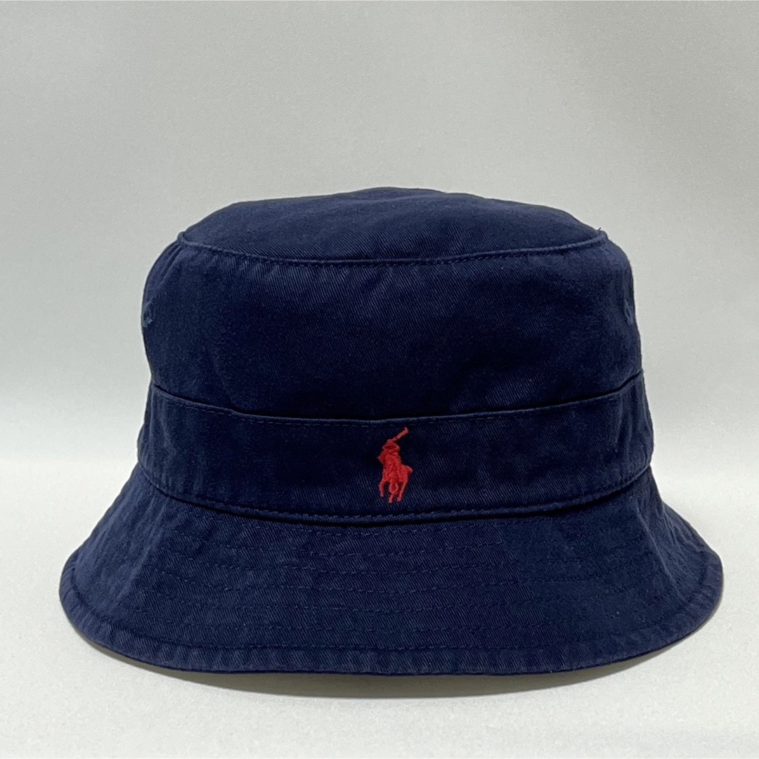 【新品】Polo Ralph Lauren ①キッズ用 ポニーロゴバケットハット