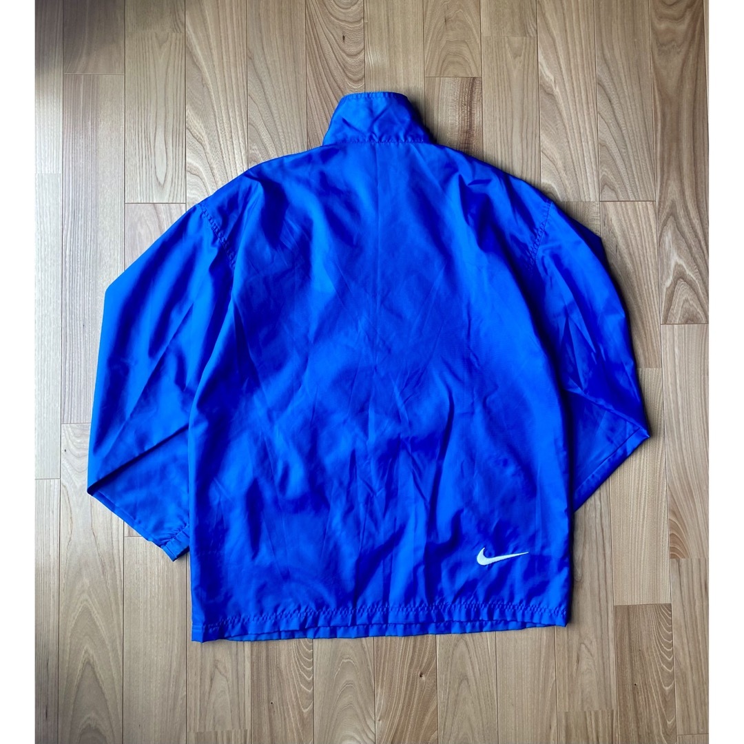 80s 90s Nike ナイロン ジャケット ハーフジップ ロイヤル カラー