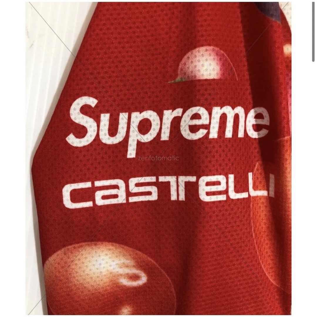 【未使用】SUPREME×Castelliサイクリングウェア ジャージ XL