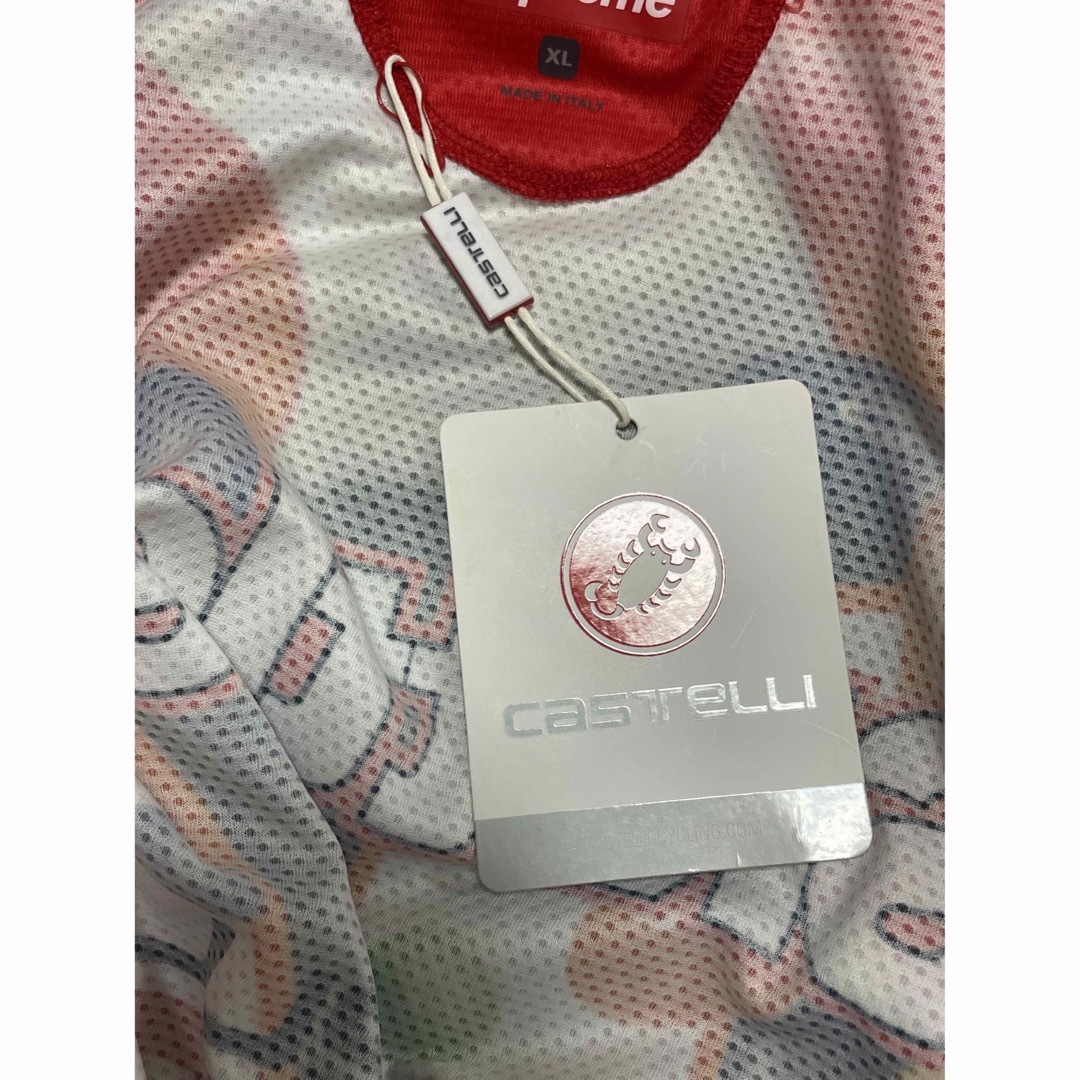 【未使用】SUPREME×Castelliサイクリングウェア ジャージ XL