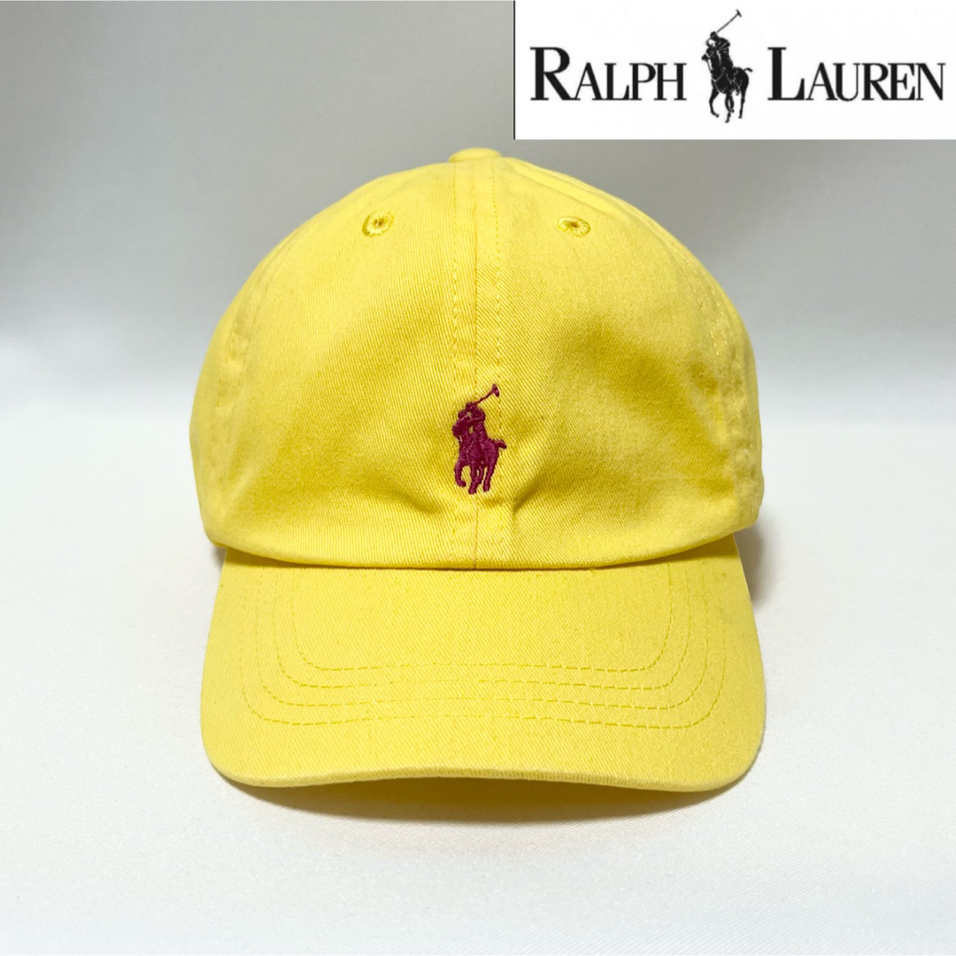 POLO RALPH LAUREN(ポロラルフローレン)の【超美品】Polo Ralph Laurenキッズ用 定番ポニーロゴキャップ  キッズ/ベビー/マタニティのこども用ファッション小物(帽子)の商品写真