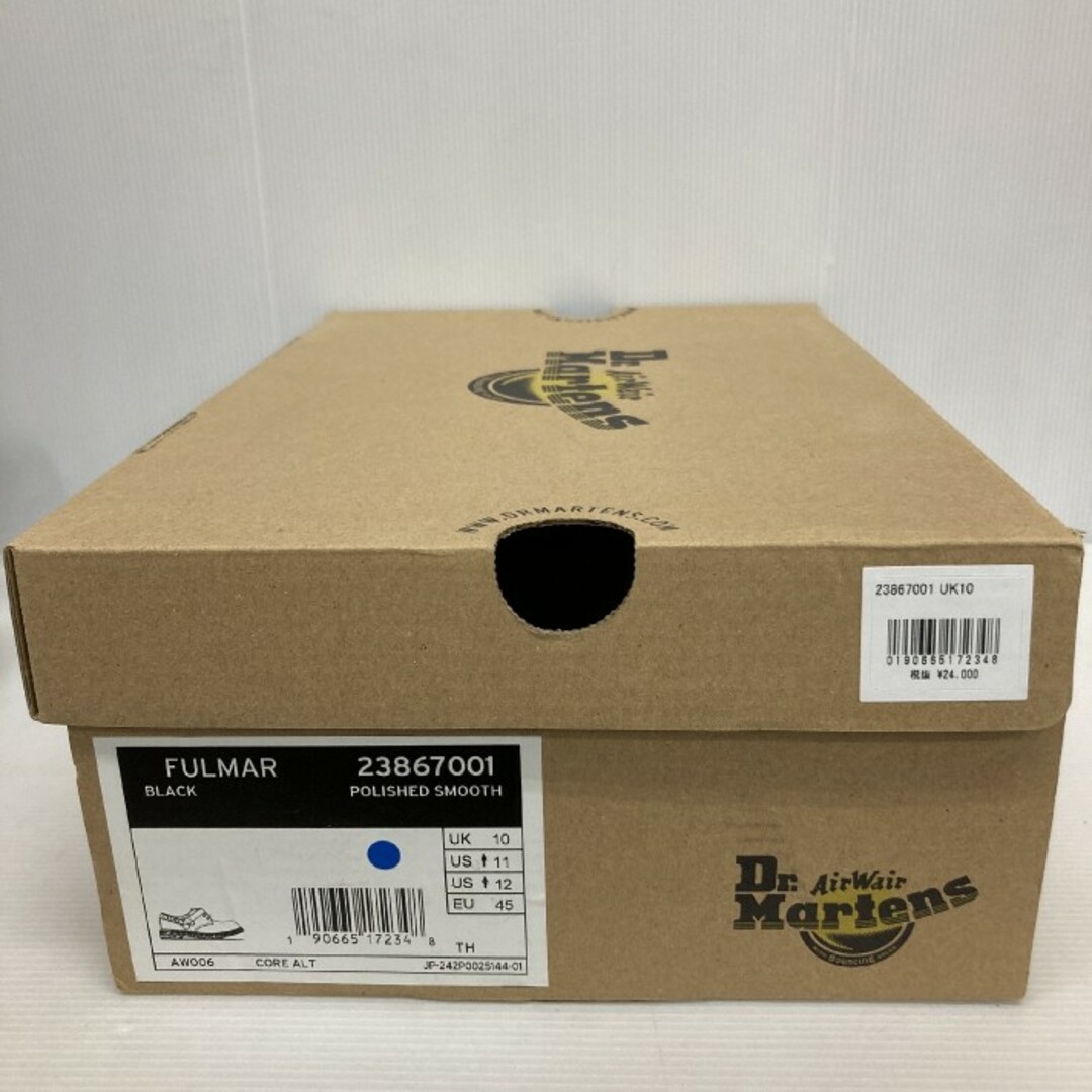 Dr.Martens(ドクターマーチン)の★ドクターマーチン FULMAR 3ホールシューズ ブラック sizeUK10 メンズの靴/シューズ(その他)の商品写真