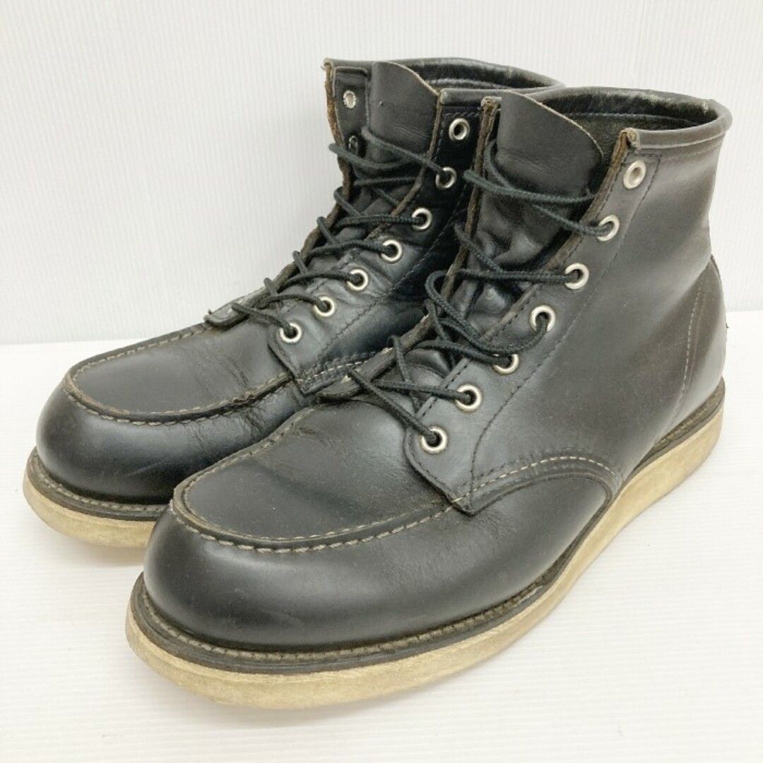 REDWING(レッドウィング)の★レッドウィング 犬タグ ブーツ ブラック size9E メンズの靴/シューズ(ブーツ)の商品写真