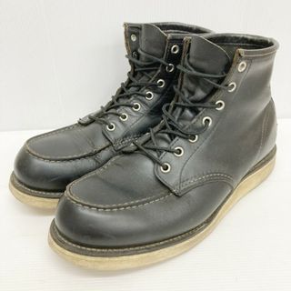 レッドウィング(REDWING)の★レッドウィング 犬タグ ブーツ ブラック size9E(ブーツ)