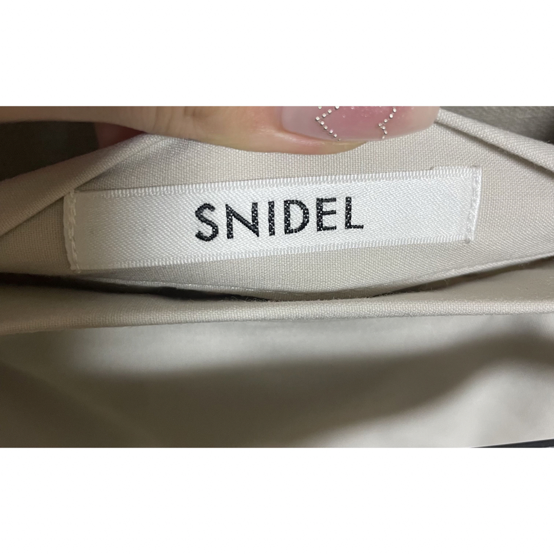 snidel オーバーラップミニスカート 3