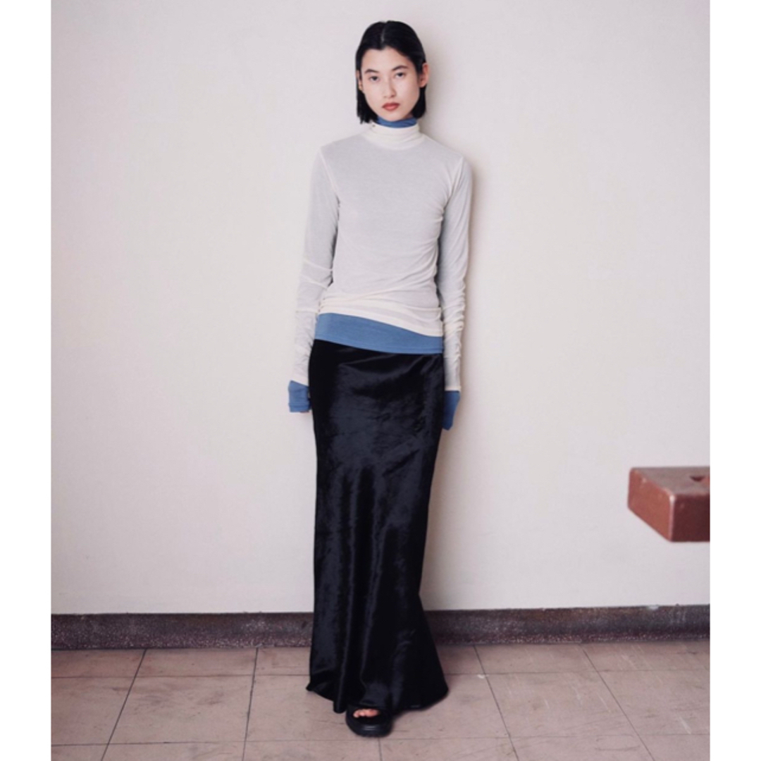 数回着用、美品】ENOF velvet long skirt 黒 M | tradexautomotive.com