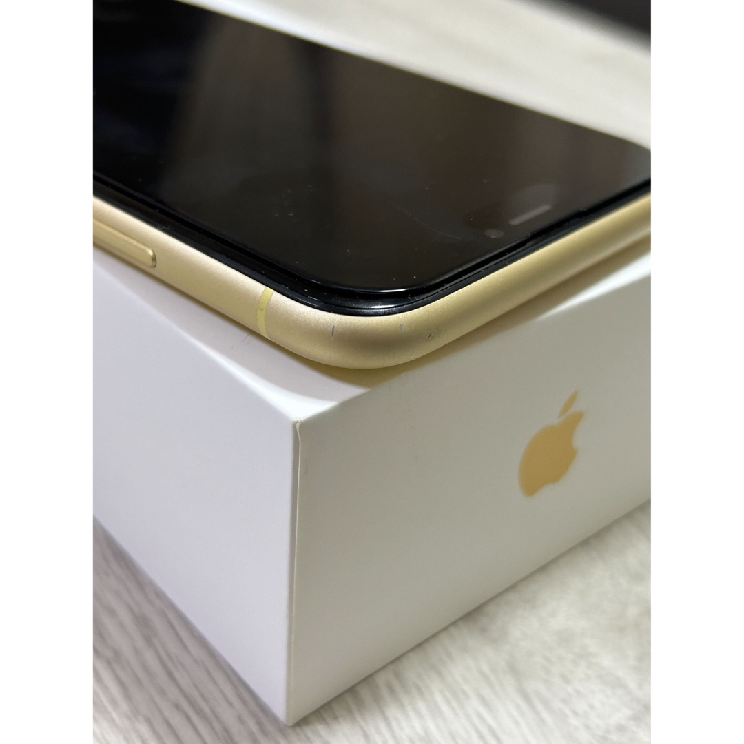 アップル iphonexr  b イエロー