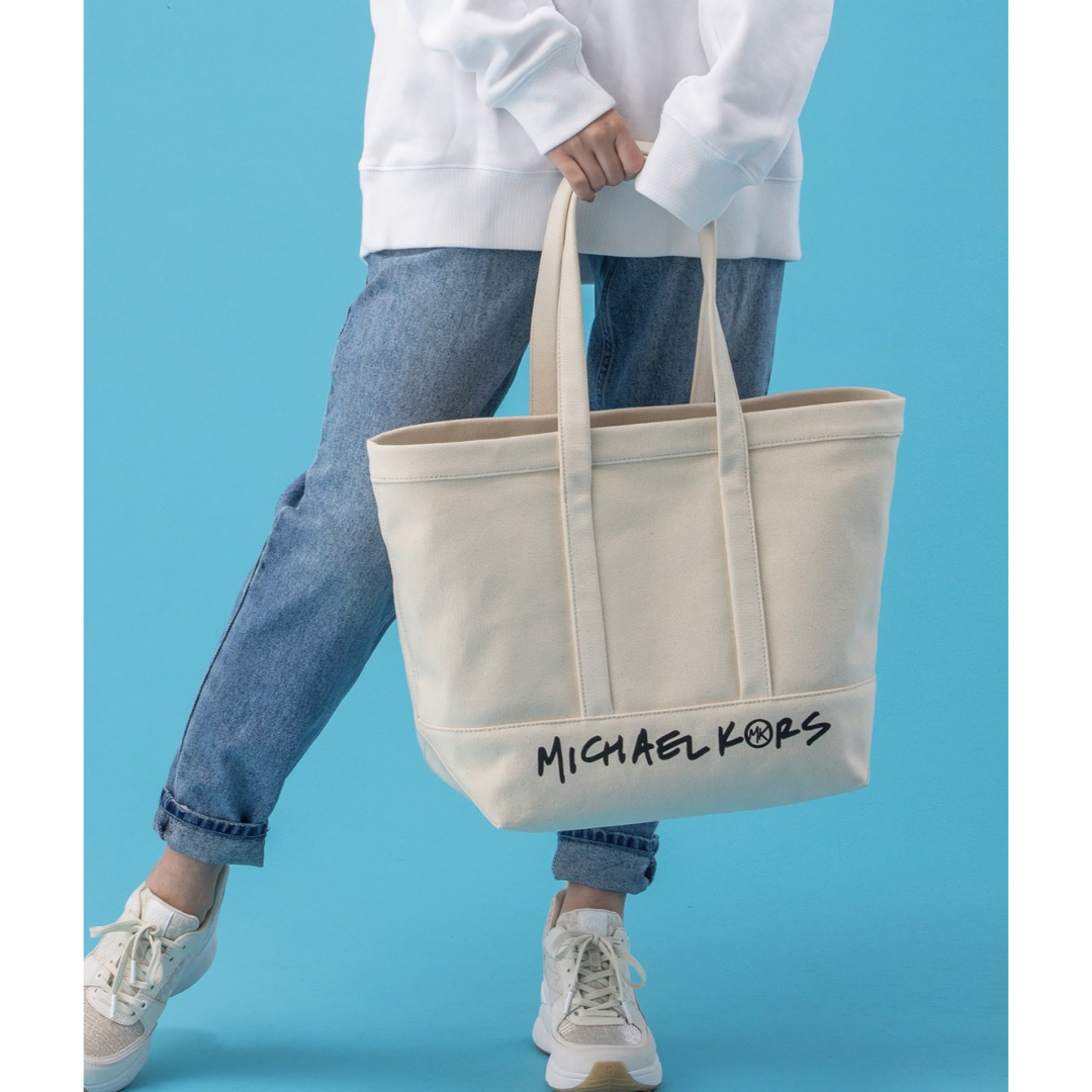 MICHAEL KORS MICHAEL BAG キャンバストート ラージ