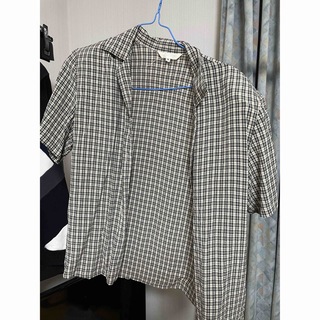 ユナイテッドアローズ(UNITED ARROWS)の半袖チェックシャツ　美品(シャツ/ブラウス(半袖/袖なし))