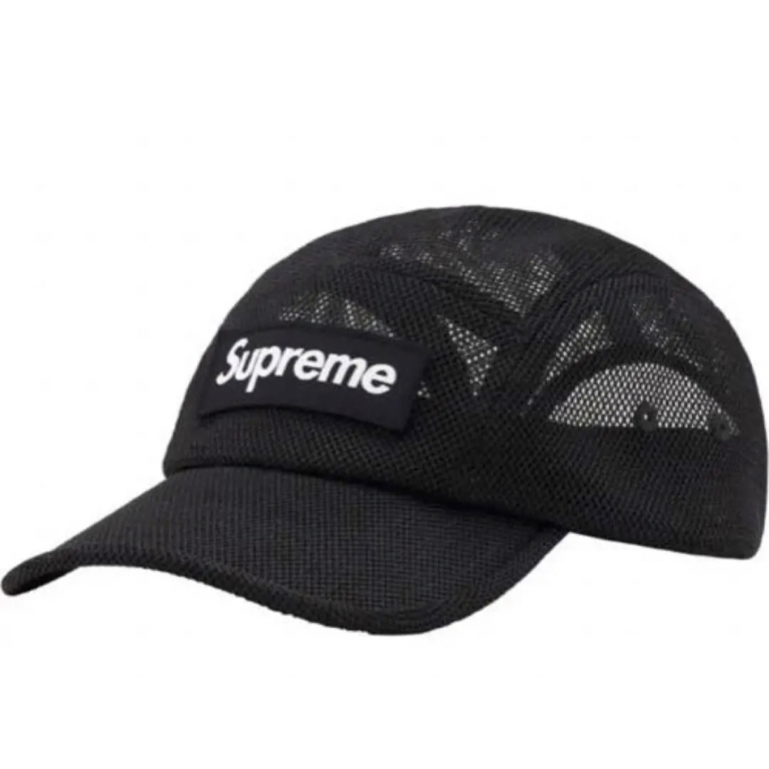 Supreme Mesh Cordura Camp Cap 黒