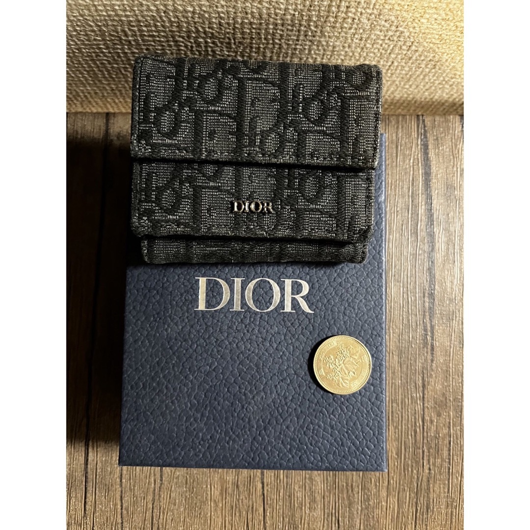 DIOR ディオール　メンズ　二つ折りサイフ