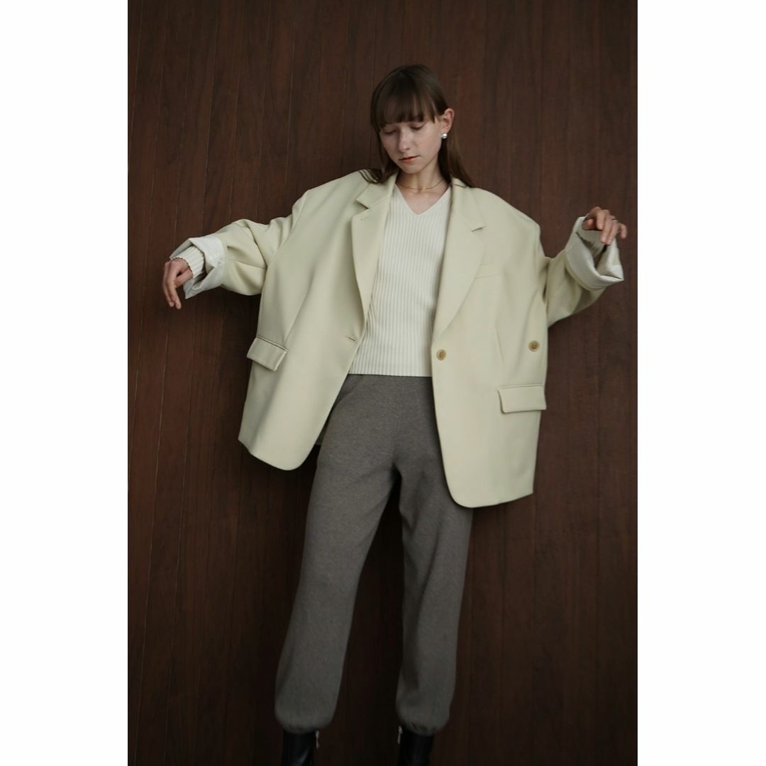 CLANE(クラネ)の2WAY ARRANGE TAILORED OVER JACKET クラネ レディースのジャケット/アウター(テーラードジャケット)の商品写真