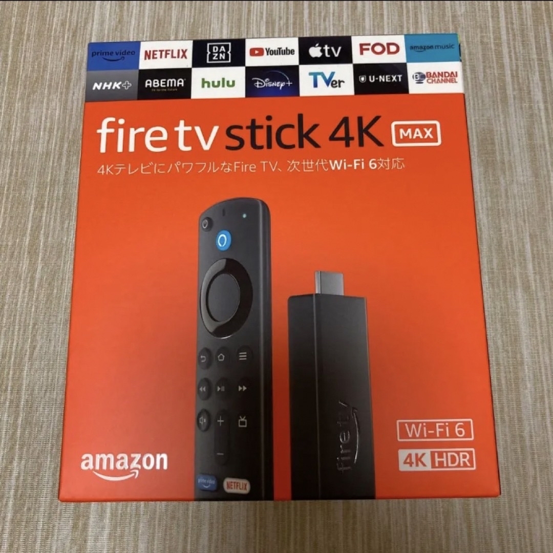 Amazon Fire TV Stick 4K Max ファイアーtv