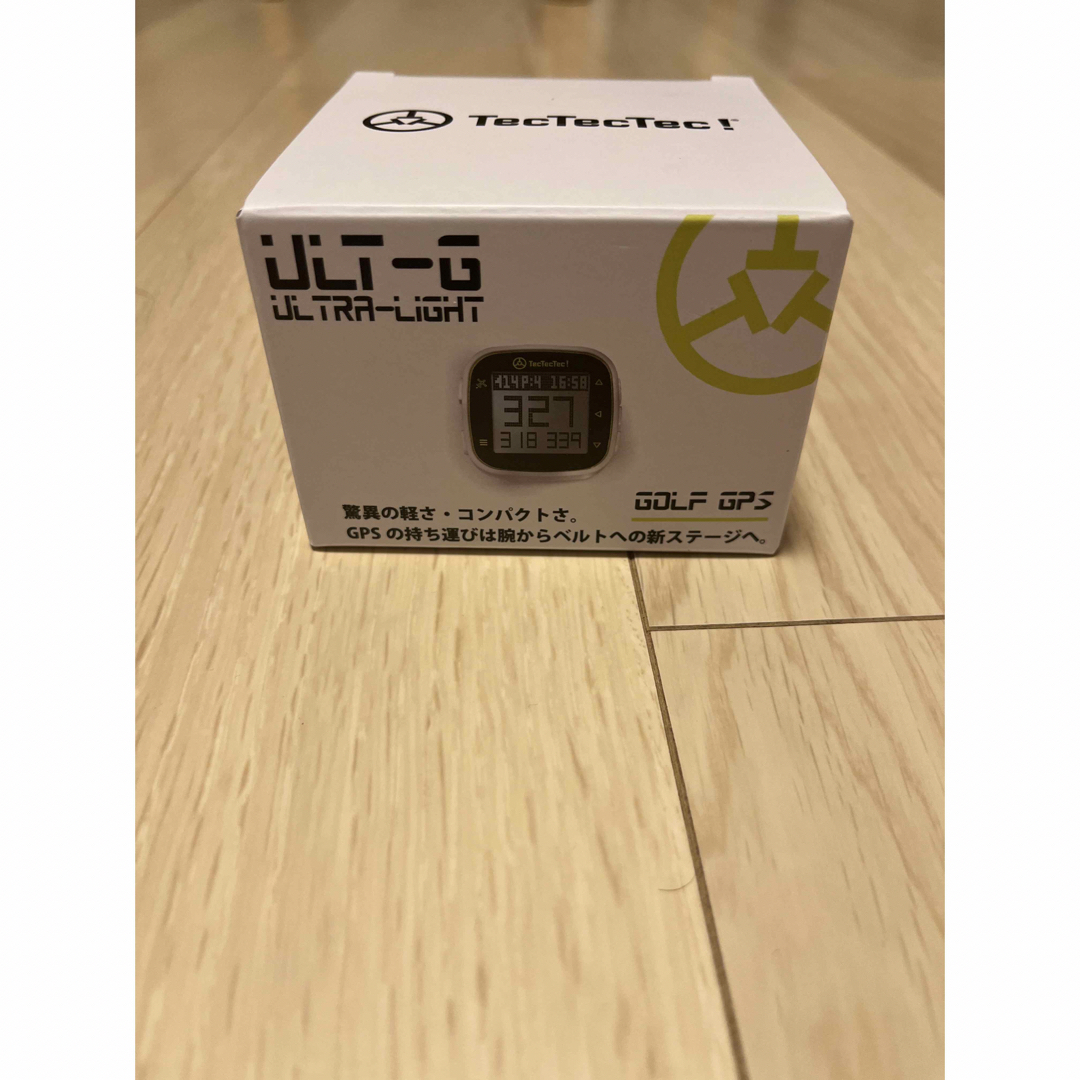 新品未開封tectectec ULT-G Ultra Light GPS距離計