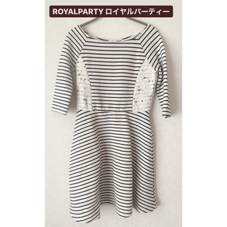 ROYAL PARTY - 新品タグ付き♡royal party バックリボンドレープドレス ...