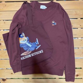 メゾンキツネ(MAISON KITSUNE')のセット　スウェット&トートバッグ　MAISON KITSUNE メゾンキツネ(スウェット)