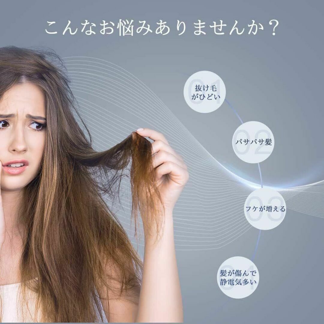 ヘアドライヤー 高風速 マイナスイオン 速乾 低騒音 大風量 速