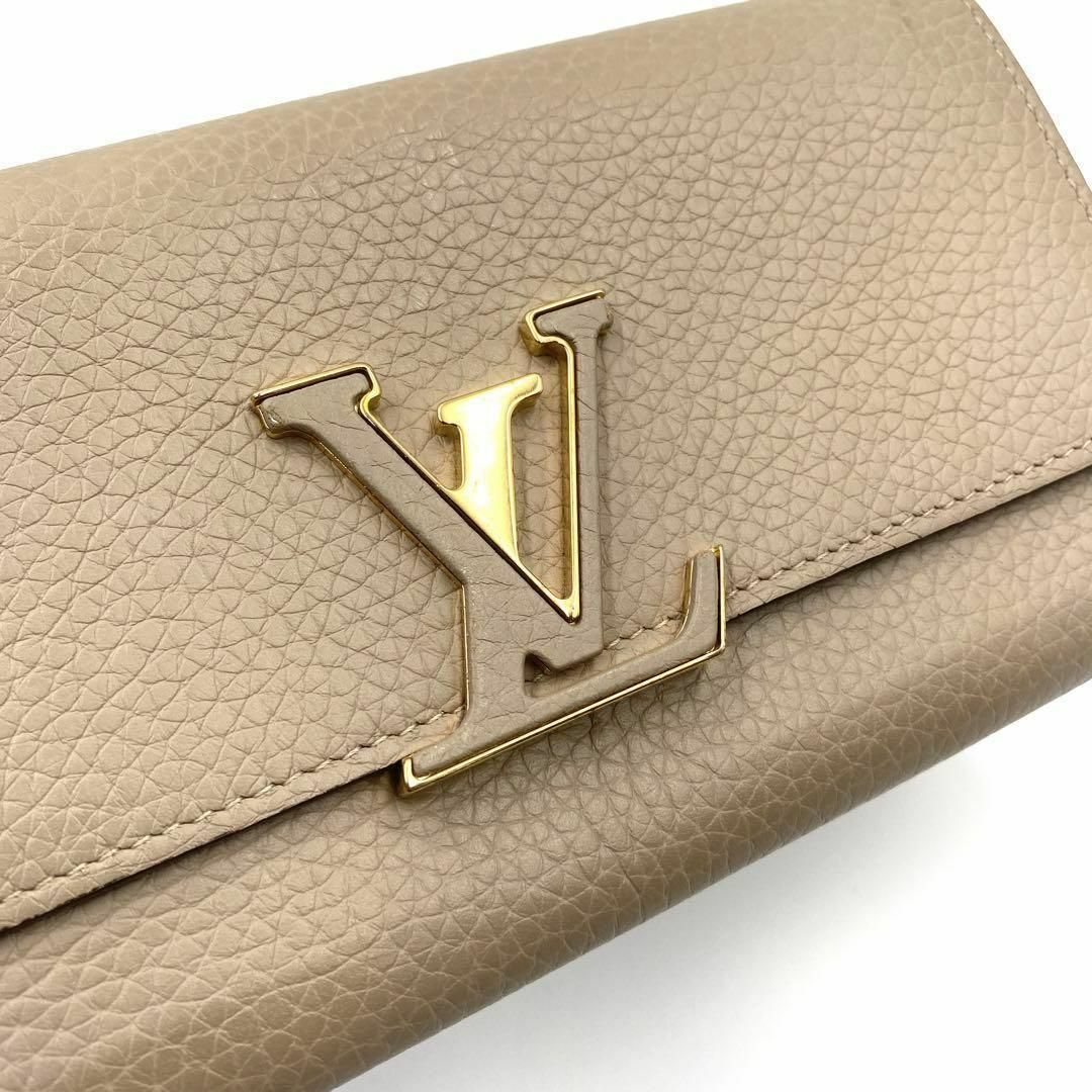【SALE❣️】Louis Vuitton カプシーヌ 長財布 ベージュ LV財布