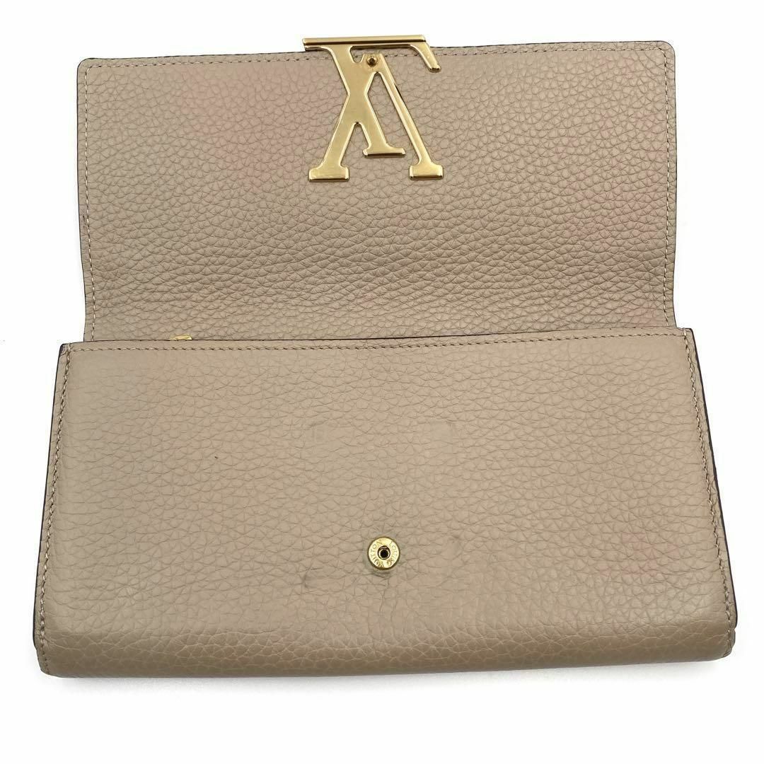 ルイヴィトン LOUIS VUITTON 長財布 ベージュ カプシーヌ 財布 ルイヴィトン LOUIS VUITTON 長財布 ベージュ カプシーヌ 財布