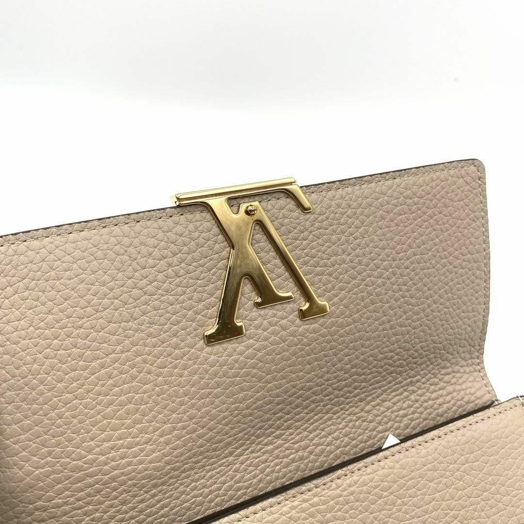 ルイヴィトン LOUIS VUITTON 長財布 ベージュ カプシーヌ 財布 ルイヴィトン LOUIS VUITTON 長財布 ベージュ カプシーヌ 財布