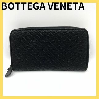 ボッテガヴェネタ(Bottega Veneta)のボッテガヴェネタ BOTTEGA VENETA 長財布  黒 ブラック 財布(財布)