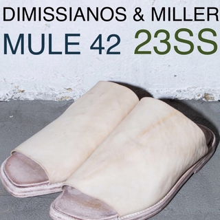 コモリ(COMOLI)の23SS 即完 DIMISSIANOS & MILLER MULE 42(サンダル)