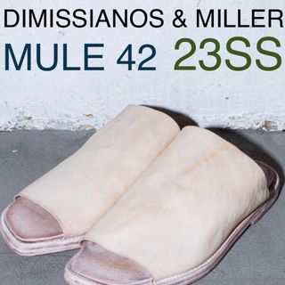 コモリ(COMOLI)の23SS 即完 DIMISSIANOS & MILLER MULE 42(サンダル)