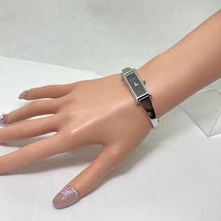 稼働・美品✨グッチ　腕時計　トワール　GG総柄　ブラック　腕周り17cm