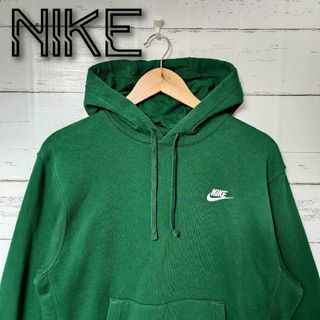 ナイキ NIKE カレッジ 袖刺繍 スウェットプルオーバーパーカー メンズM /eaa305384