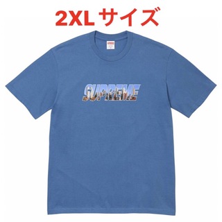 シュプリーム(Supreme)のSupreme シュプリーム　Gotham Tee Faded Blue 2XL(Tシャツ/カットソー(半袖/袖なし))