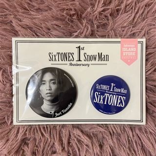 ストーンズ(SixTONES)のSixTONES 田中樹 缶バッジ 1周年グッズ(アイドルグッズ)