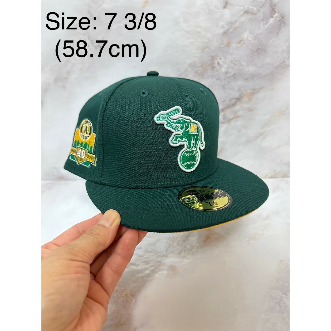 Newera 59fifty オークランドアスレチックス 40thアニバーサリー