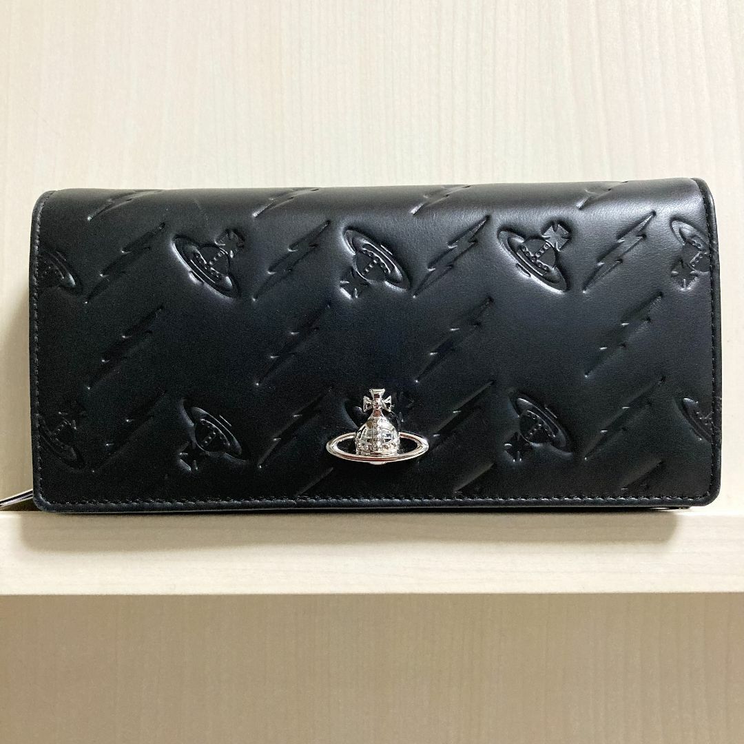 Vivienne Westwood　カンタベリー　イナヅマ　雷柄長財布　箱付きファッション小物